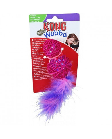 Kong Wicker Wubba Cat Kong Wicker Wubba Cat