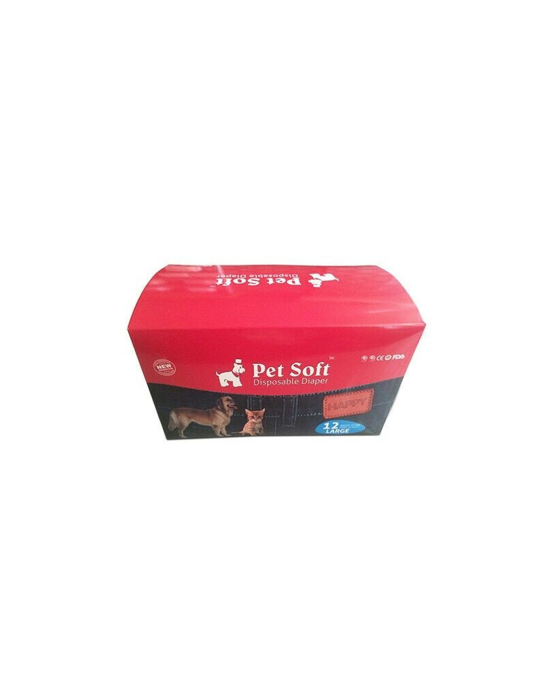 Pañales Pet Soft tipo vaquero Mascotas