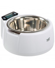 Optima Comedero para perros y gatos con balanza digital integrada