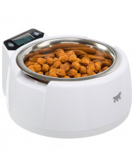 Optima Comedero para perros y gatos con balanza digital integrada