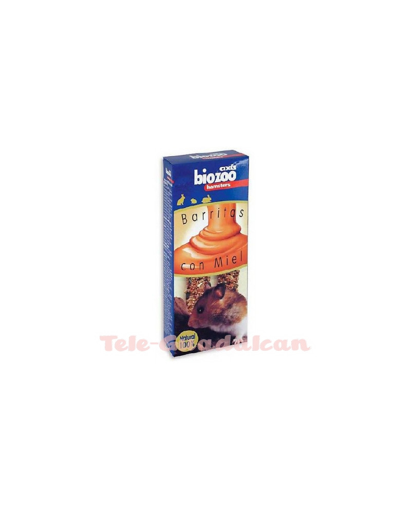 Barritas Miel Hamsters 112gr