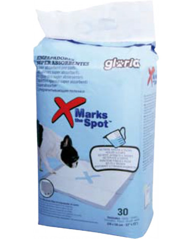 Empapadores súper absorbentes 56x56 Cm 30unidades