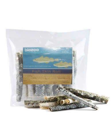 Rollo de piel de pesacado Biozoo 500 gr