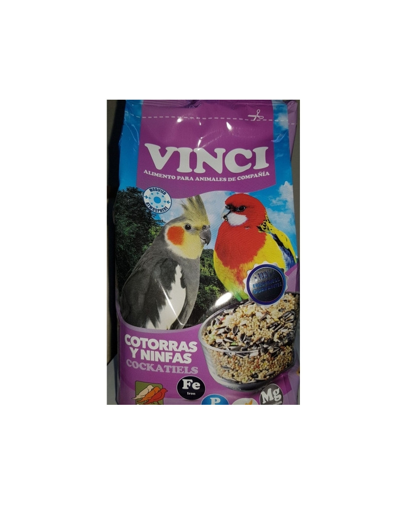 Mixtura Cotorras y Ninfas Vinci 1kg
