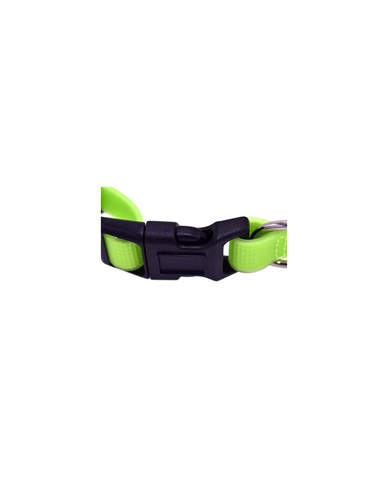 Collar Fluorescente en nylon revestido Collar Fluorescente en nylon revestido