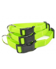Collar Fluorescente en nylon revestido