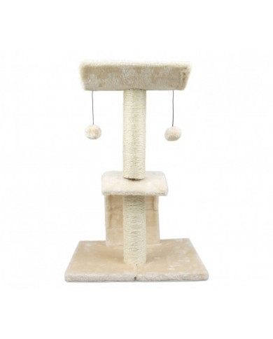 Rascador trepador beige 41x35x60cm