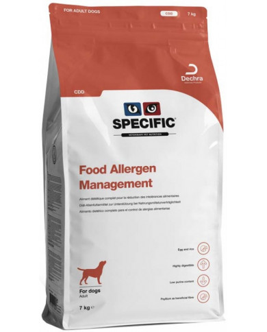 Specific CDD Food Allergy Management Specific CDD Food Allergy Management