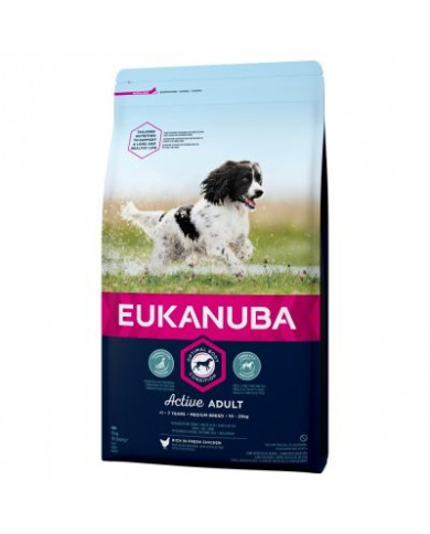 Eukanuba Adult medias 12Kg