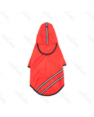 Chubasquero reflectante con capucha