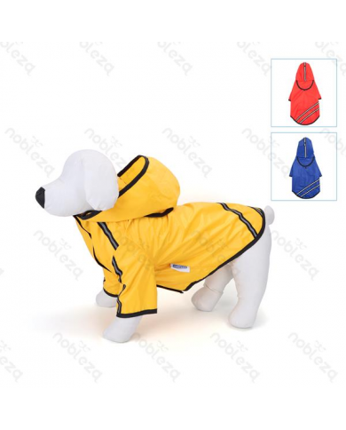 Chubasquero reflectante con capucha