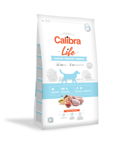 Calibra Life Junior Pollo y Arroz Razas Medias