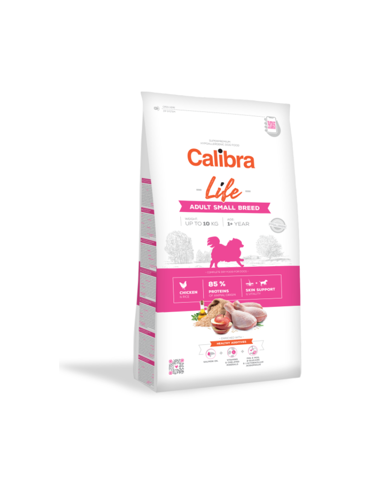 Calibra  Dog Life Adulto Pollo y Arroz Razas Pequeñas