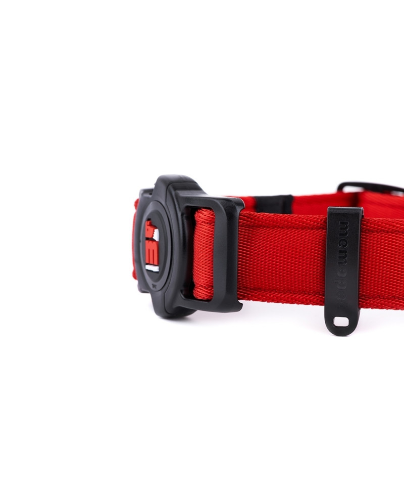 Collar inteligente memopet rojo