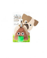Dispensador + bolsa Poopbag emoji