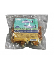 Snack Piruletas de salmón y bacalao
