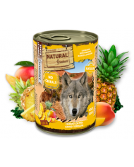 Natural Greatness Reno y Arenque con yogurt, plátano y fresas lata 400gr Natural Greatness Reno y Arenque con yogurt, plátano y fresas lata 400gr