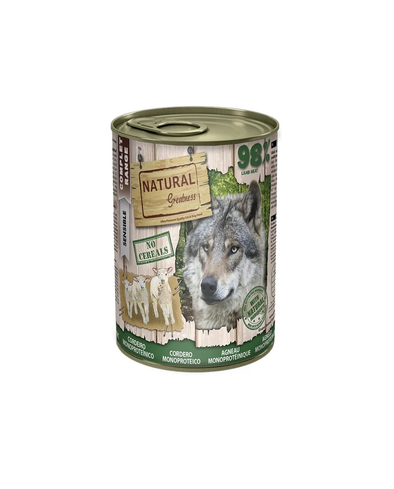 Natural Greatness Receta Monoproteica de Cordero Natural Greatness Receta Monoproteica de Cordero