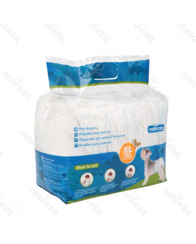 Pañales 12 unidades de 34-54Cm (10-20Kg) Talla XL