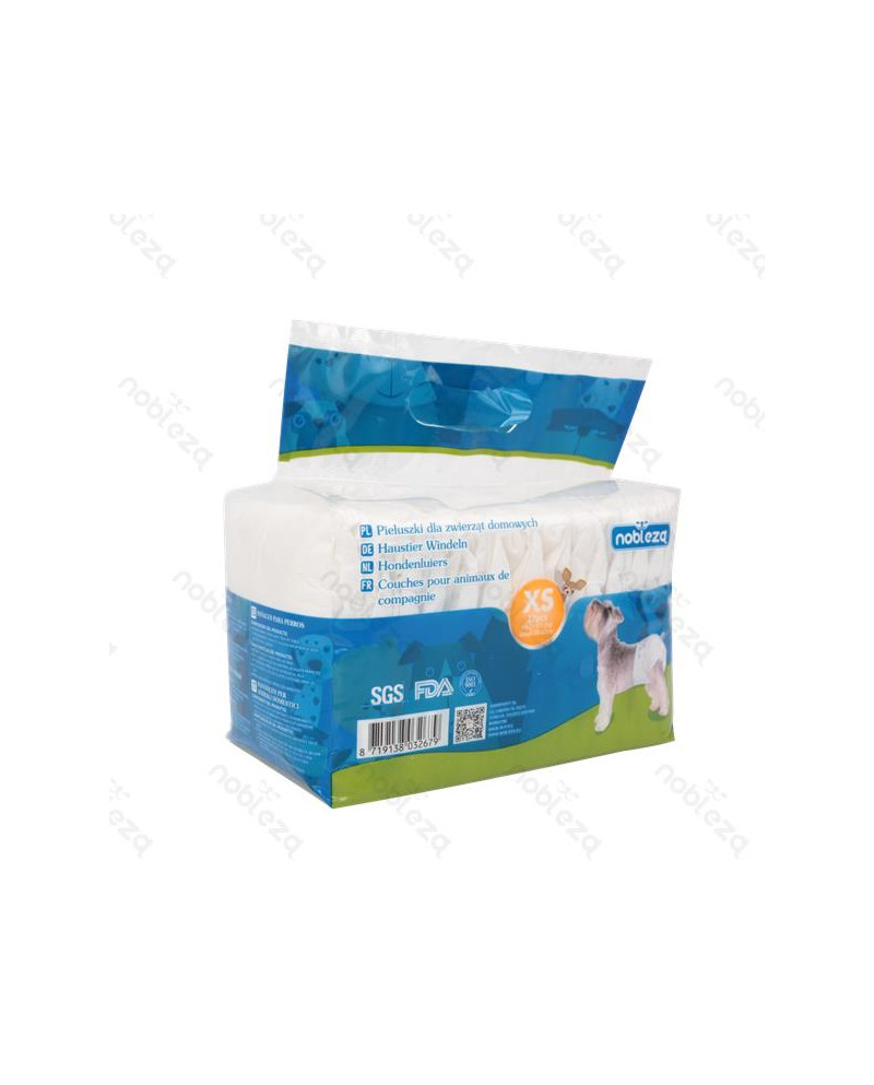 Pañales 12 unidades de 18-30 Cm ( 1 - 3kg) Talla XS