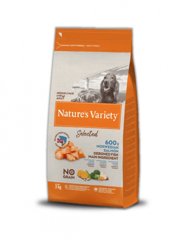 Natures Variety Select  Medium Maxi Salmón Noruego