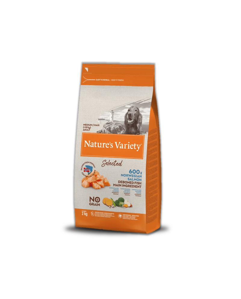 Natures Variety Select  Medium Maxi Salmón Noruego
