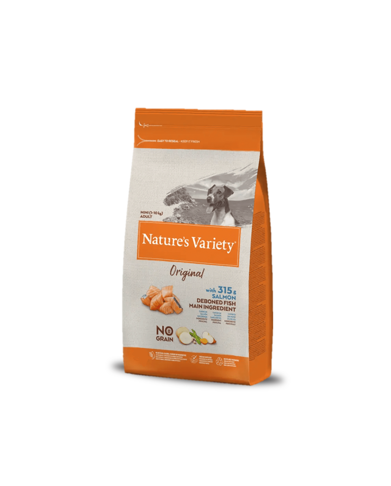 Natures Variety Original No grano Mini Salmón