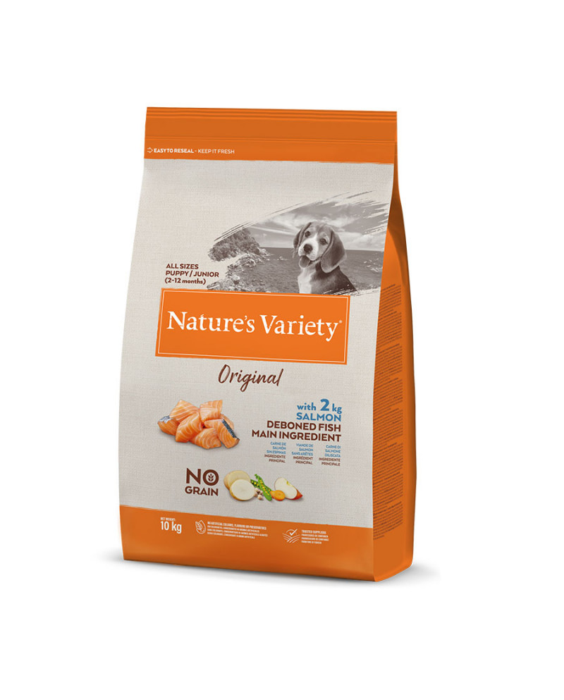 Natures Variety Original Puppy Junior Salmón