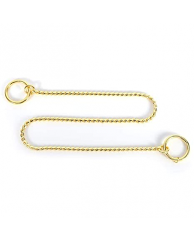 Collar de exposición Snake dorado