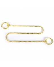 Collar de exposición Snake dorado