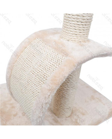 Rascador trepador beige 41x35x60cm