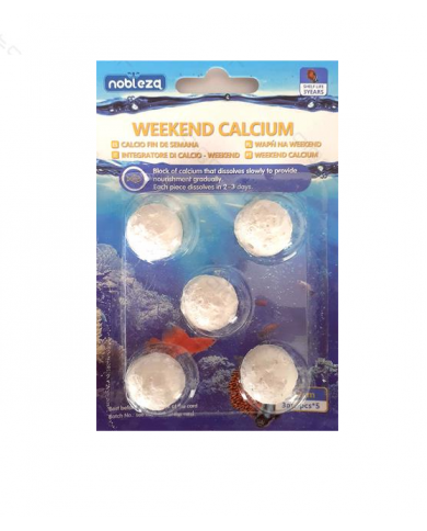 Calcio para peces fin de semana Calcio para peces fin de semana