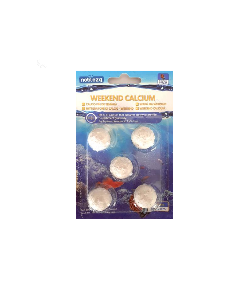 Calcio para peces fin de semana