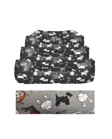 Cuna Monocolor marrón