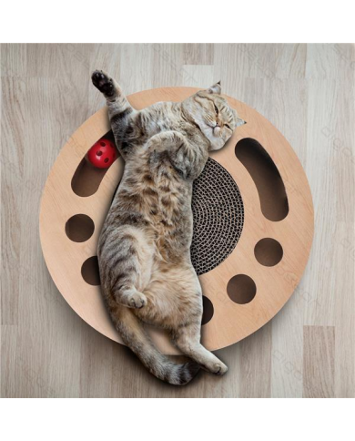 Rascador Carton Circular Juegos