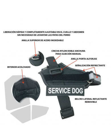 Arnes Ulises Service Dog Regulable Arnes Ulises Service Dog Regulable