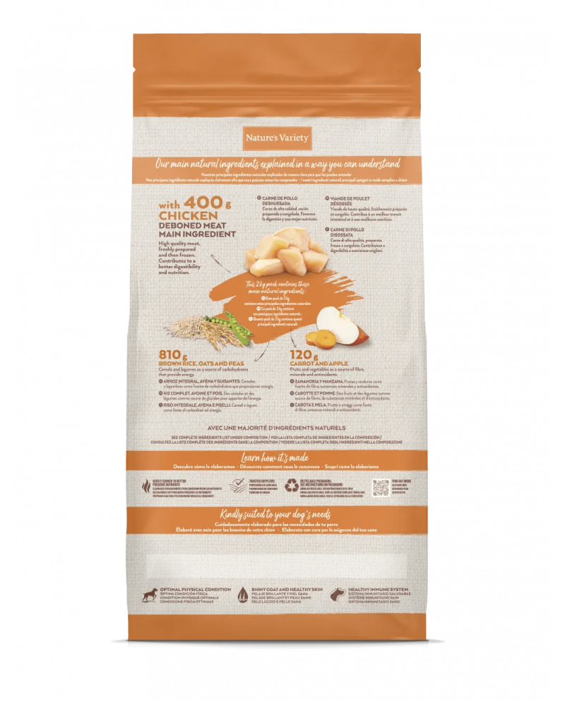 Natures Variety Original Medio Pollo