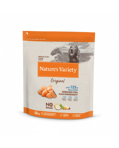 Natures Variety Original No Grano Medio Salmón Natures Variety Original No Grano Medio Salmón