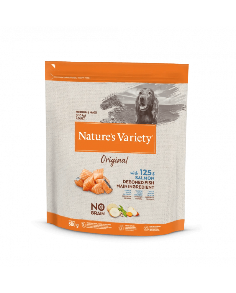 Natures Variety Original No Grano Medio Salmón