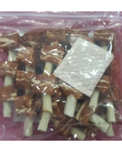 Snack Piruletas de salmón y bacalao