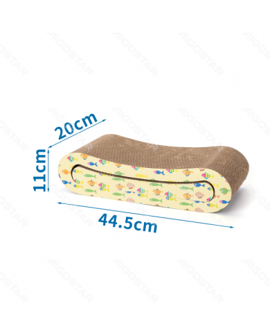 Rascador Gato Carton 2 en 1