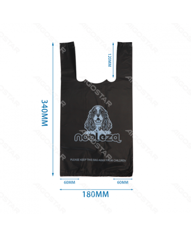 Bolsa biodegradable gigante 18x34cm