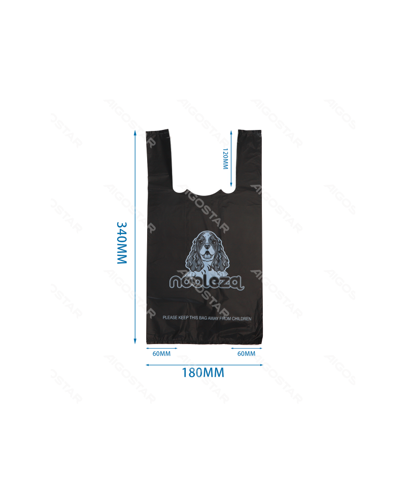 Bolsa biodegradable gigante 18x34cm