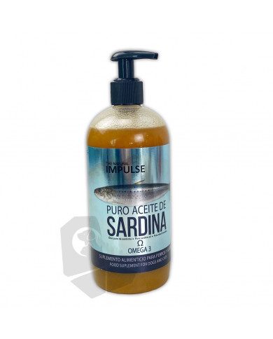 Aceite de sardina puro perro gato pesca Aceite de sardina puro perro gato pesca