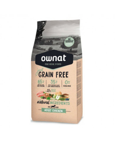 pienso Ownat Just Grain Free Adult Pollo