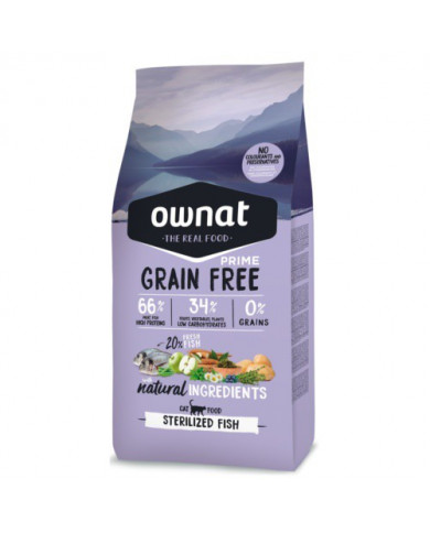 Ownat Prime Grain Free Sterilized Pescado Ownat Prime Grain Free Sterilized Pescado