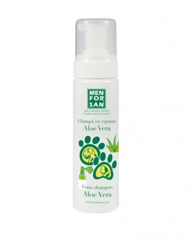 Champu en Espuma Menforsan Aloe Vera 200ml