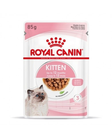 Royal Canin Kitten Comida Humeda Salsa Gatitos Royal Canin Kitten Comida Humeda Salsa Gatitos