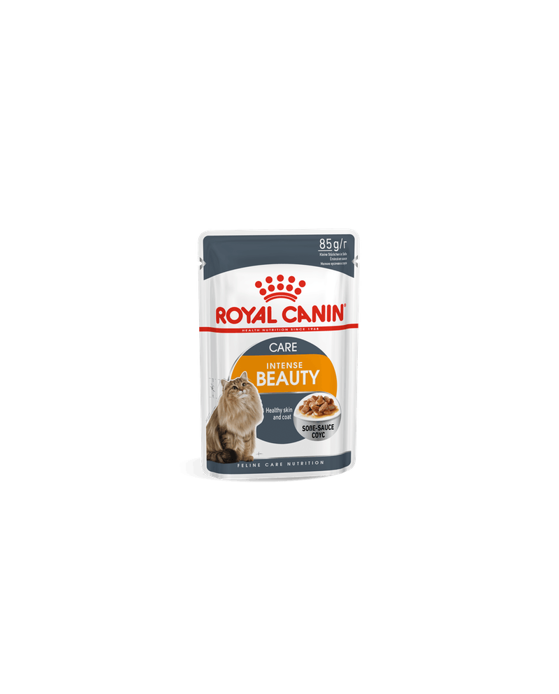 Royal Canin Intense Beauty Bocados Salsa 85gr
