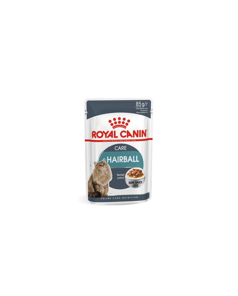 Royal Canin Hairball Cat Bocaditos Salsa